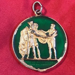 Trifari Napoleon Medallion Charm